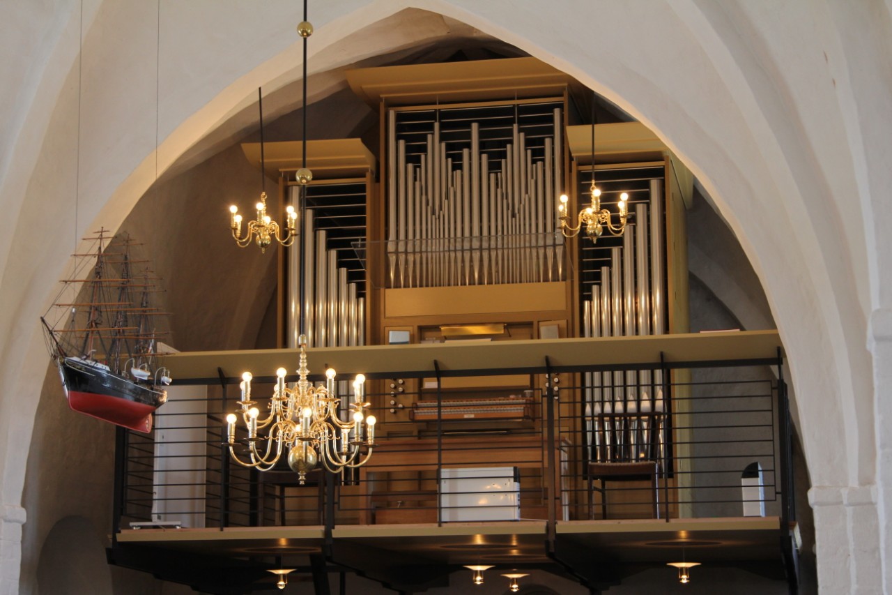 Orgelet i Haslund kirke
