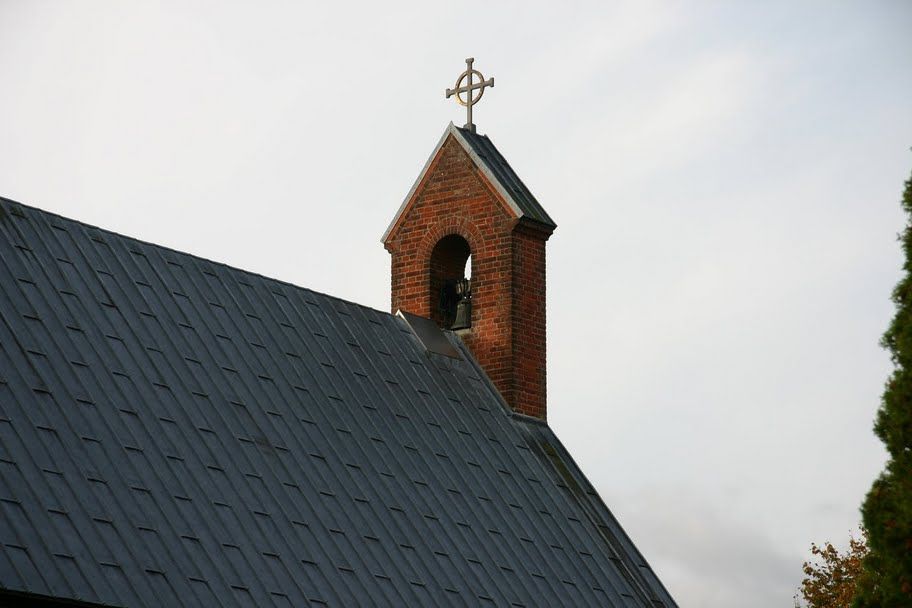 Kirketårnet på Ølst kirke